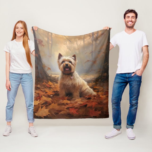 Manta Polar Más aterrador en otoño, las hojas se inspiran (In situ)