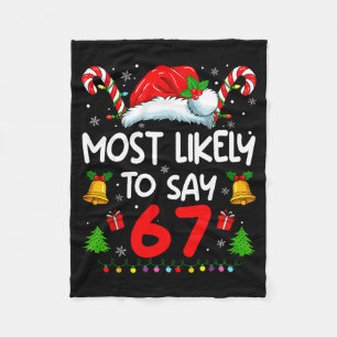 Manta Polar Más Probable Que Diga 67 Meme Seis Siete Santa Nav