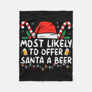 Manta Polar Más Probable Que Ofrezca Una Cerveza A Santa Diver
