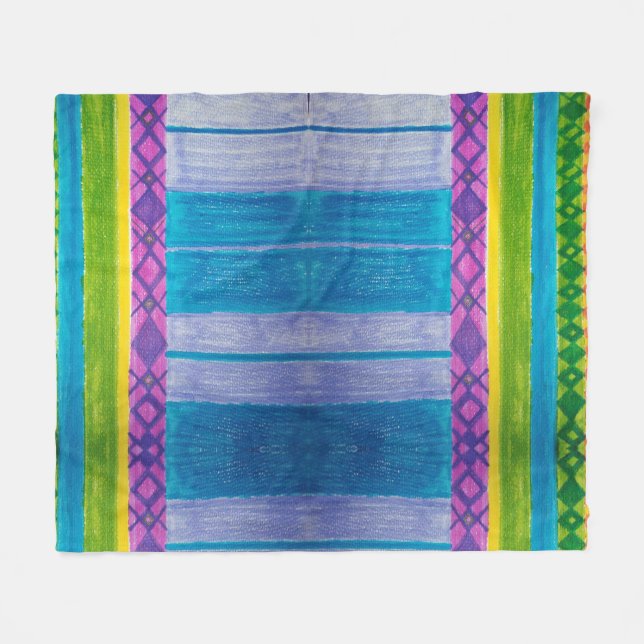 Manta Polar Masa colorida (Frente (Horizontal))