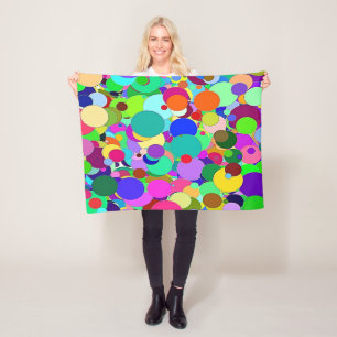 Manta Polar Masa colorida