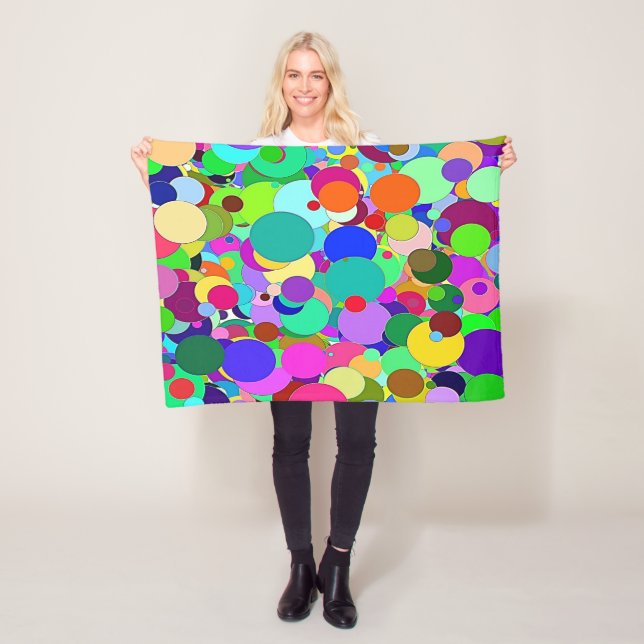 Manta Polar Masa colorida (In situ)