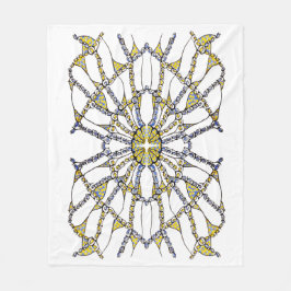 Manta Polar Masa de la cebolla (Doodle - dibujado a mano)