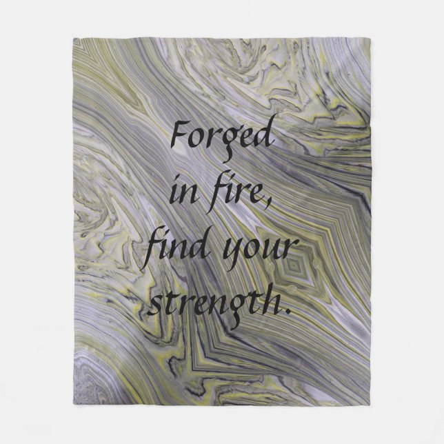 Manta Polar Masa de la flota de oro líquido (Anverso)