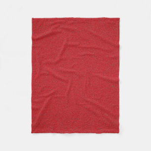 Manta Polar Masa de la flota roja del tomate de textura de rui