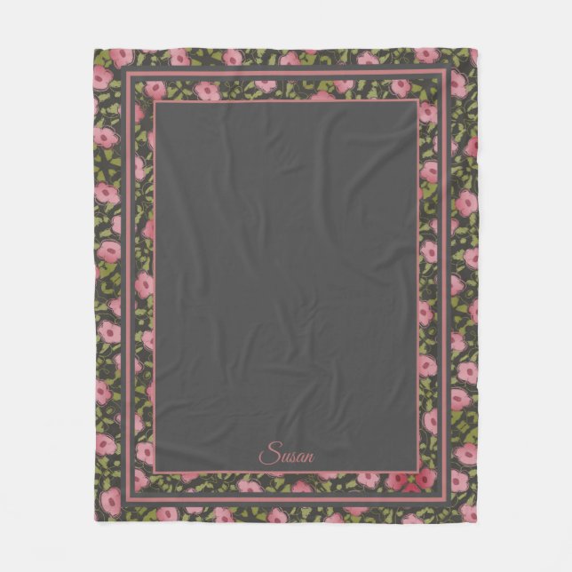 Manta Polar Masa de viaje florida (Anverso)