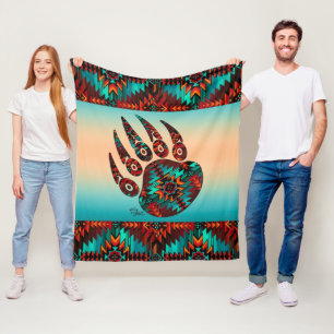 Manta Polar Masa de vuelo de la traza de oso tribal