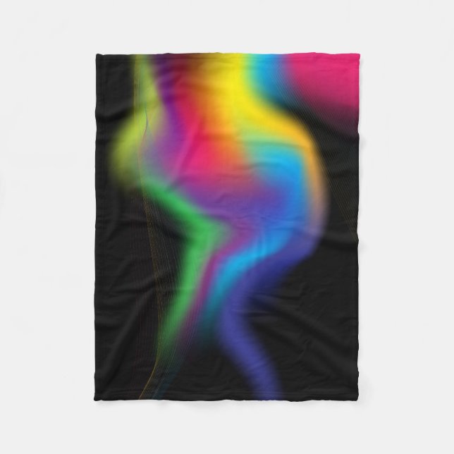 Manta Polar Masa de vuelo de remolino arco iris (Anverso)