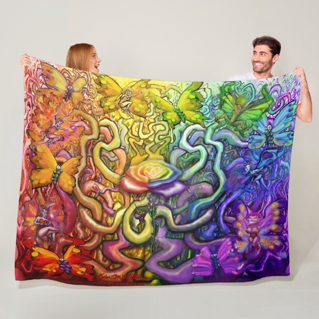 Manta Polar Masa mágica de flechas arco iris (In situ)