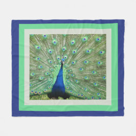 Manta Polar Masa - Peacock