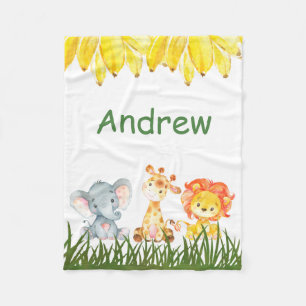 Manta Polar Masa personalizada para la fleche infantil de Elep