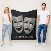 Máscara de Drama de Comedia y Tragedia Brillante