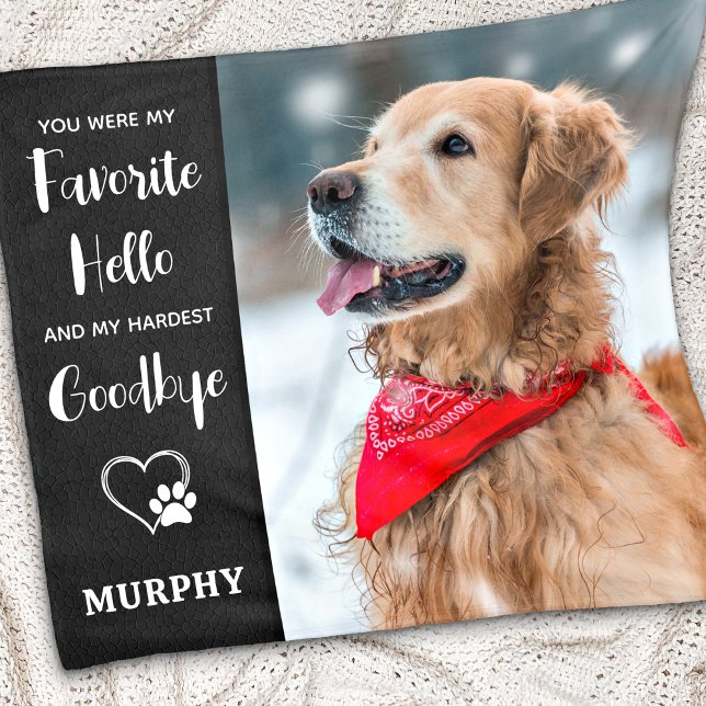 Manta Polar Mascota Mascota memorial pérdida simpatía Keepsake (Subido por el creador)