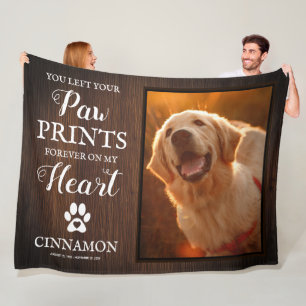 Manta Polar Mascota Perro Memorial Keepsake