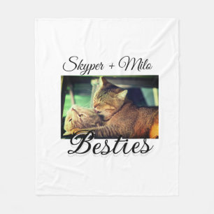 Manta Polar Mascotas amigos bestias agregar nombre mascota fot