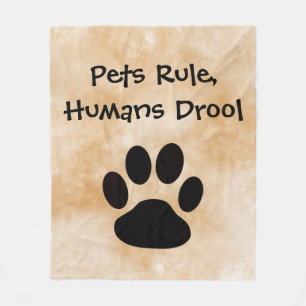 Manta Polar Mascotas Regla Flota Blanket
