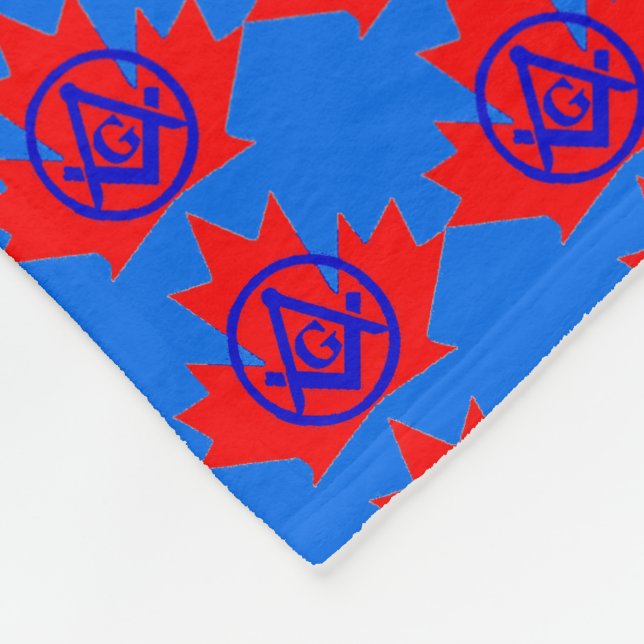 Manta Polar Masonic de Canadá (Esquina)