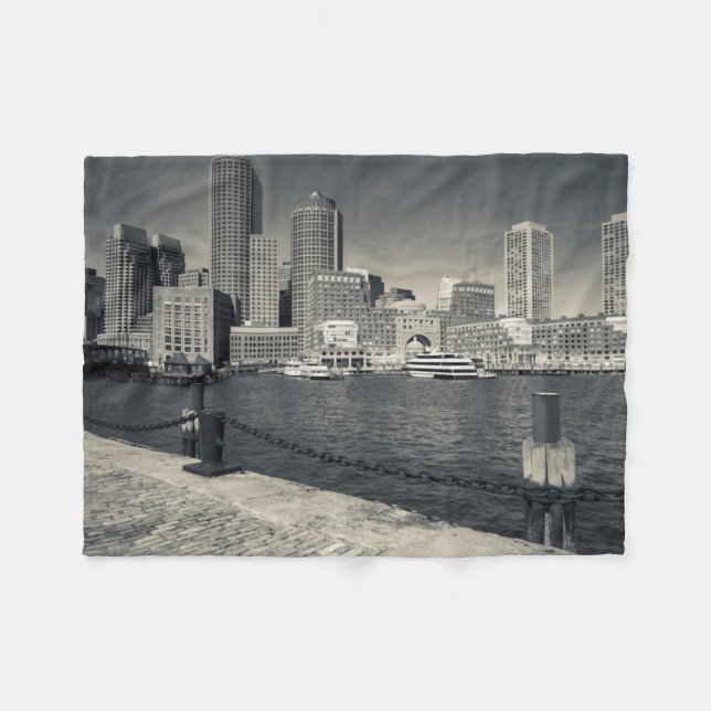 Manta Polar Massachusetts, Boston, edificios Rowe's Wharf (Frente (Horizontal))