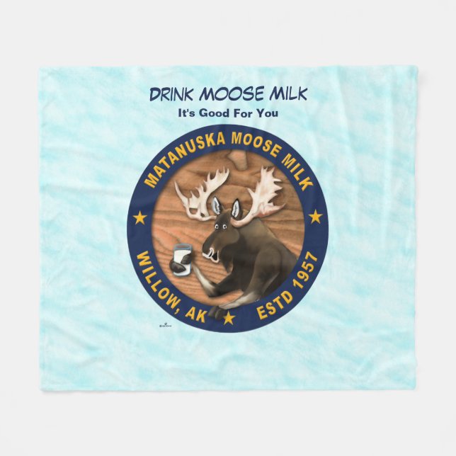 Manta Polar Matanuska Moose Milk (Frente (Horizontal))