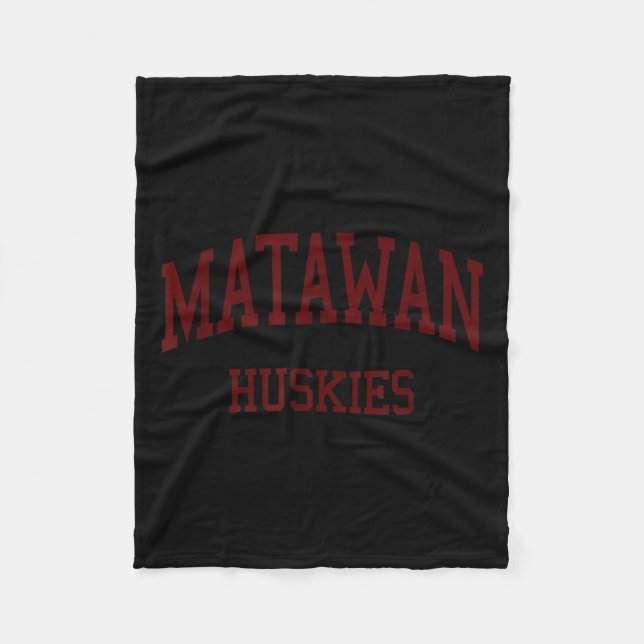Manta Polar Matawan Regional High School Hs Aberdeen Nj Retro  (Anverso)