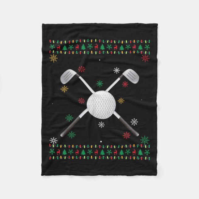 Manta Polar Matching Outfits For Holiday Party Golf Ugly Chris (Anverso)