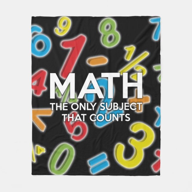 Manta Polar Matemáticas citan a Guay como una broma moderna (Anverso)