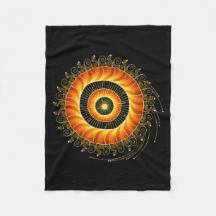 Manta Polar Matemáticas Espiral Geometría Sagrada Fibonacci Ma