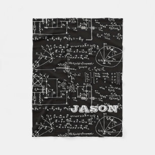 Manta Polar Matemáticas Geeky de la matemáticas personalizad