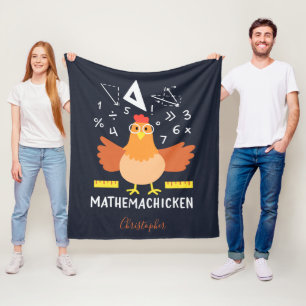 Manta Polar Math Chicken Gag Gracioso Mathemachicken Teachacha