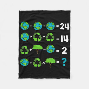Manta Polar Math Teacher Humor Día De La Tierra Orden De Opera