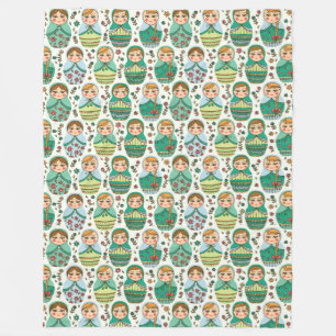 Manta Polar Matreshka Fleece Blanket