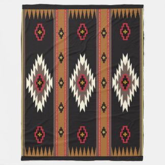 Manta Polar Matrícula al estilo navajo