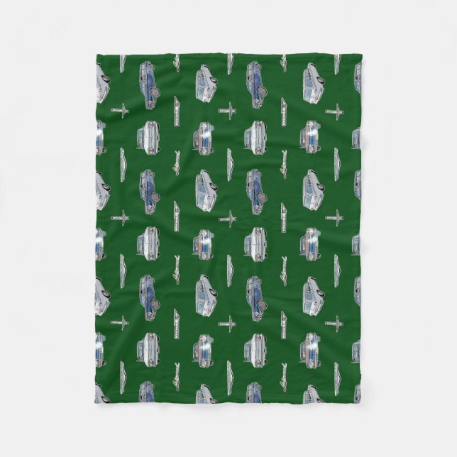 Manta Polar Matrícula de Corvair Lakewood (Anverso)