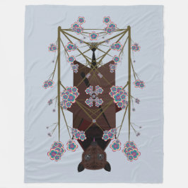 Manta Polar Matrícula de Flying Fox Blue Fleece Blanket (3 tam