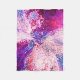 Manta Polar Matrícula de fondo de color explosivo