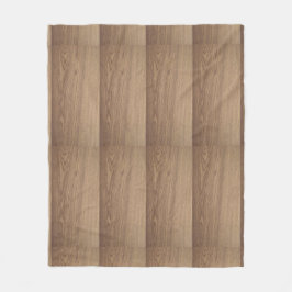 Manta Polar Matrícula De Grano De Madera