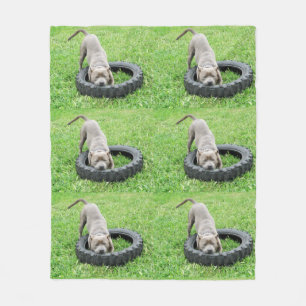 Manta Polar Matrícula de la Fleece Media Fleece Blanket.