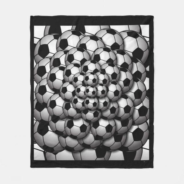 Manta Polar Matrícula de la temporada de fútbol (Anverso)