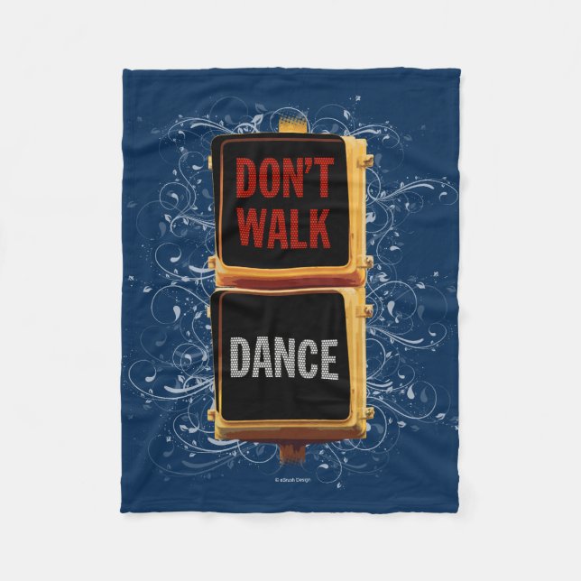 Manta Polar Matrícula de señalización de tráfico de baile (Anverso)