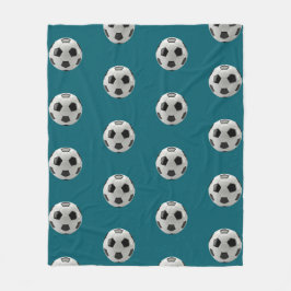 Manta Polar Matrícula deportiva de patrón de baloncesto clásic