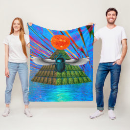 Manta Polar Matrícula mágica Scarab Fleece