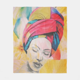 Manta Polar Matrícula QUEENIFICENT Media Fleece Blanket (50x60