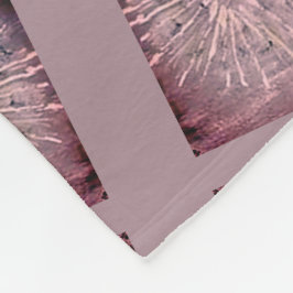 Manta Polar Mauve Fleece Blanket