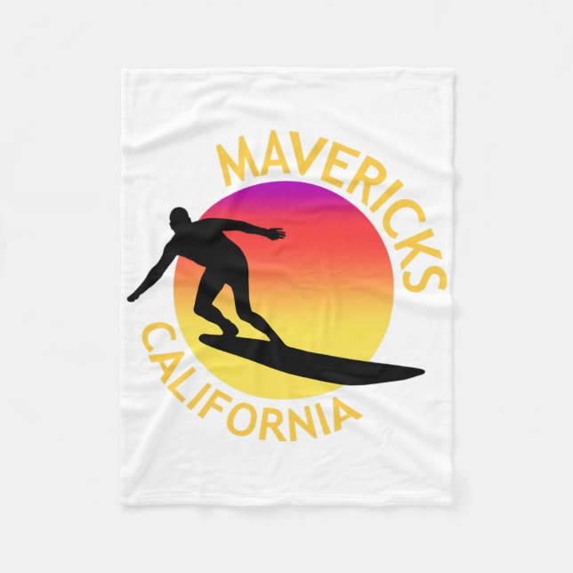 Manta Polar Mavericks Surfing California Vacation  (Anverso)
