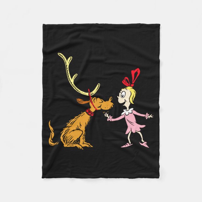 Manta Polar Max Cindy Lou Who  (Anverso)