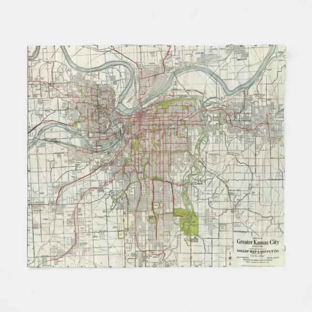 Manta Polar Mayor Kansas City (Frente (Horizontal))