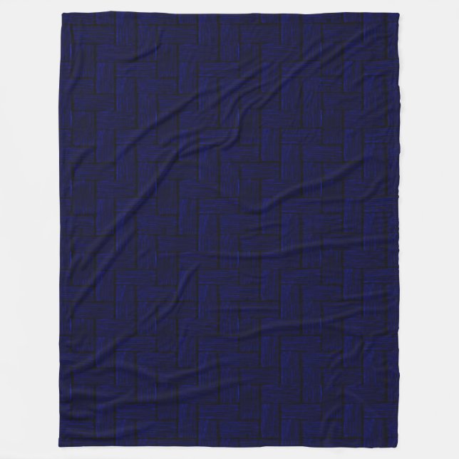 Manta Polar Maze Blanket de medianoche (Anverso)