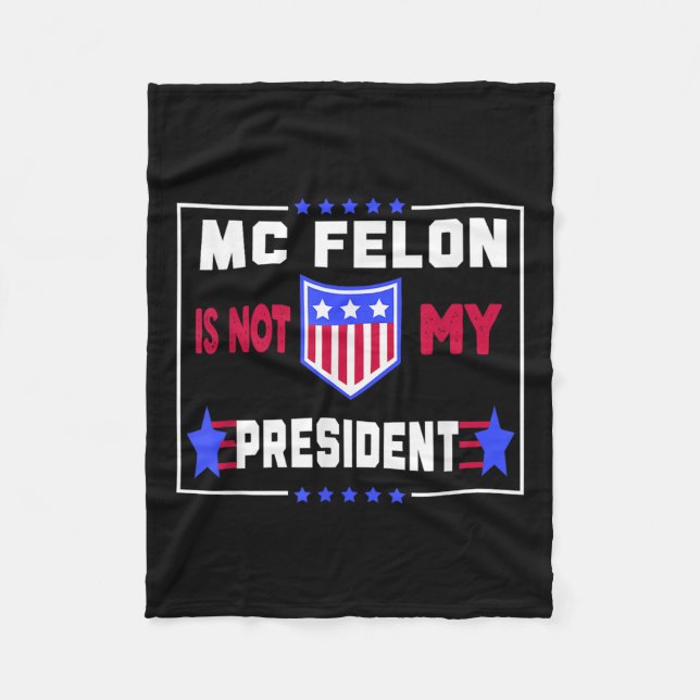 Manta Polar Mcfelon no es mi presidente (Anverso)