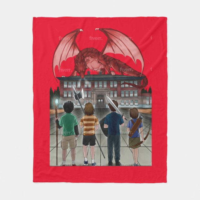 Manta Polar McGilvra D&D Club Blanket (Anverso)