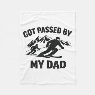 Manta Polar Me adelantó papá esquiando familia deportes de inv
